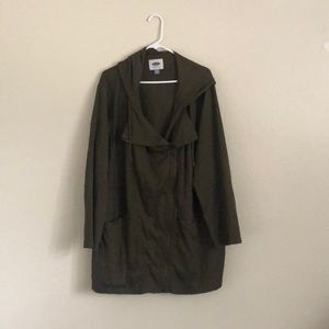 Old Navy Olive Green Light Trench Coat